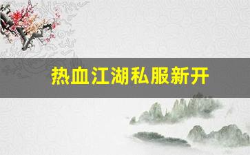 好热血江湖私服:热血江湖私服新开 (7)